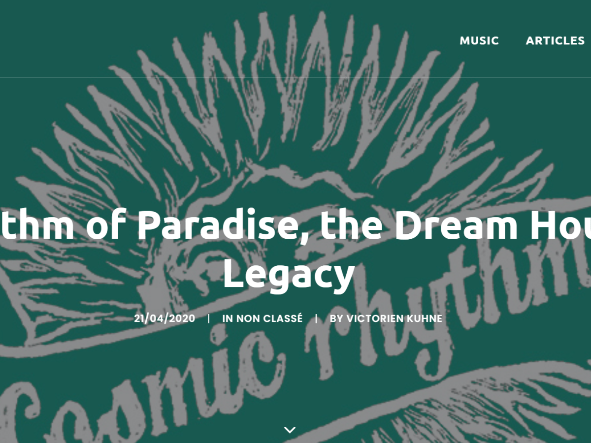 Electrocorp interview: Rhythm Of&nbsp;Paradise