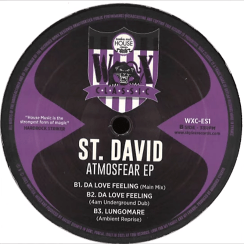 Maslow Unknown premiere: St. David – Da Love Feeling (4Am Underground Dub) [Skylax&nbsp;Records]